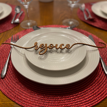 Load image into Gallery viewer, Wooden Place Card Set 1