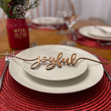 Load image into Gallery viewer, Wooden Place Card Set 2