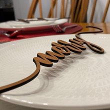 Load image into Gallery viewer, Wooden Place Card Set 2