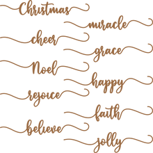 Load image into Gallery viewer, Wooden Place Card Set 1