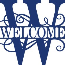 Load image into Gallery viewer, Traditional Welcome Sign