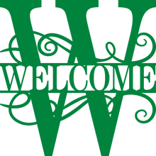 Load image into Gallery viewer, Traditional Welcome Sign