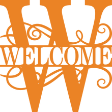 Load image into Gallery viewer, Traditional Welcome Sign
