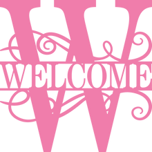 Load image into Gallery viewer, Traditional Welcome Sign
