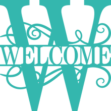 Load image into Gallery viewer, Traditional Welcome Sign