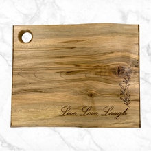 Load image into Gallery viewer, Charcuterie Board - Live, Love, Laugh