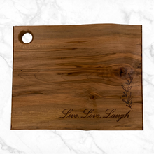 Load image into Gallery viewer, Charcuterie Board - Live, Love, Laugh
