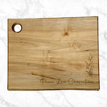 Load image into Gallery viewer, Charcuterie Board - Peace, Love, Charcuterie