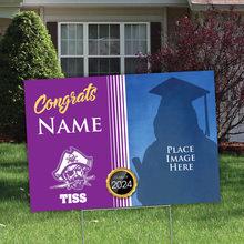 Load image into Gallery viewer, Graduation Lawn Sign, Local School
