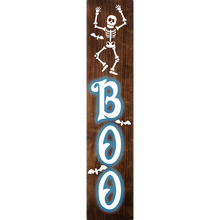 Load image into Gallery viewer, Boo Halloween Vertical Entrance Sign
