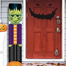 Load image into Gallery viewer, Frankenstein Halloween Vertical Sign
