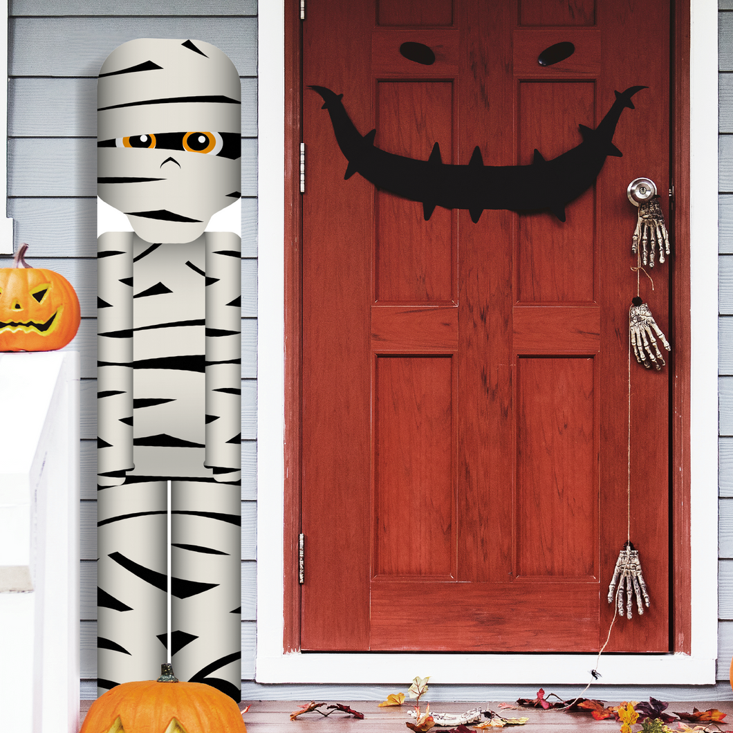 Mummy Halloween Sign