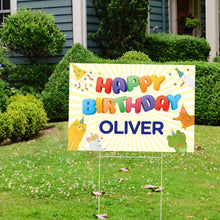 Load image into Gallery viewer, Happy Birthday Lawn Sign
