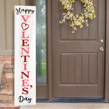 Load image into Gallery viewer, Happy Valentines Day Vertical Entrance Sign
