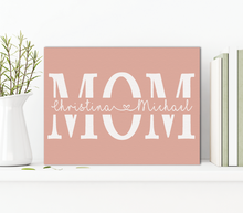 Load image into Gallery viewer, Mom Customizable Canvas-2 Kids
