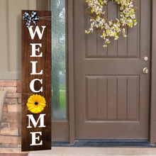 Load image into Gallery viewer, Welcome Spring Vertical Entrance Sign
