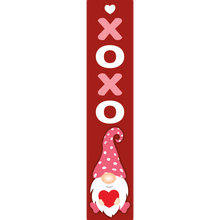 Load image into Gallery viewer, Gnome XOXO Vertical Entrance Sign
