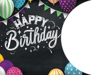 Load image into Gallery viewer, Happy Birthday Lawn Sign with Photo
